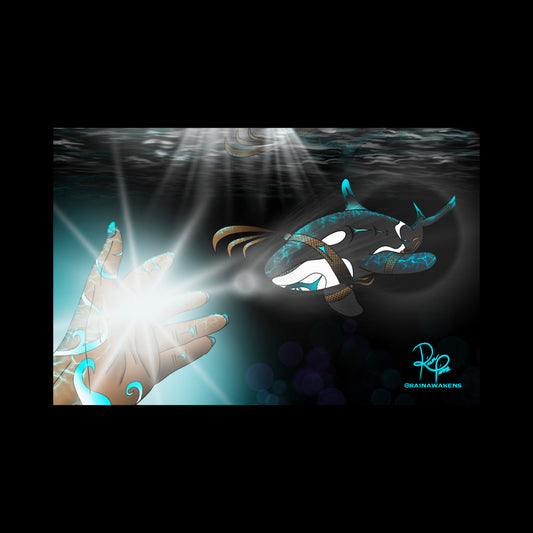 Whispers of the Deep: The Luminescent Orca